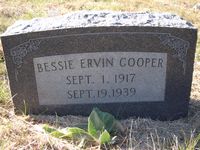 Bessie Ervin Cooper