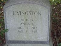 Anna G Livingston