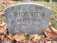 Mary Ann Thornton