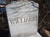 Williams Family marker